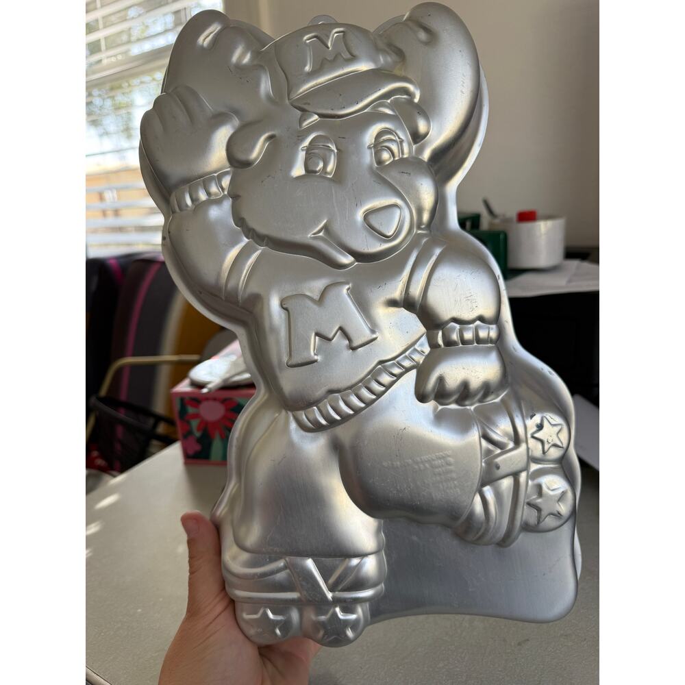 1985 WILTON MONTGOMERY MOOSE Cake Pan 2105-1968 Vintage